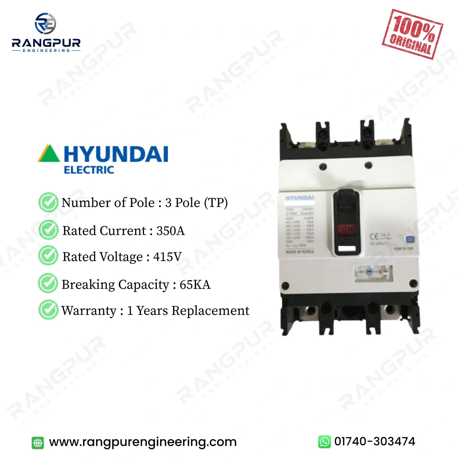 Three Phase 350A 3 Pole MCCB Circuit Breaker 65kA Adjustable Three Phase 350A 3 Pole MCCB Circuit Breaker 65kA Adjustable
